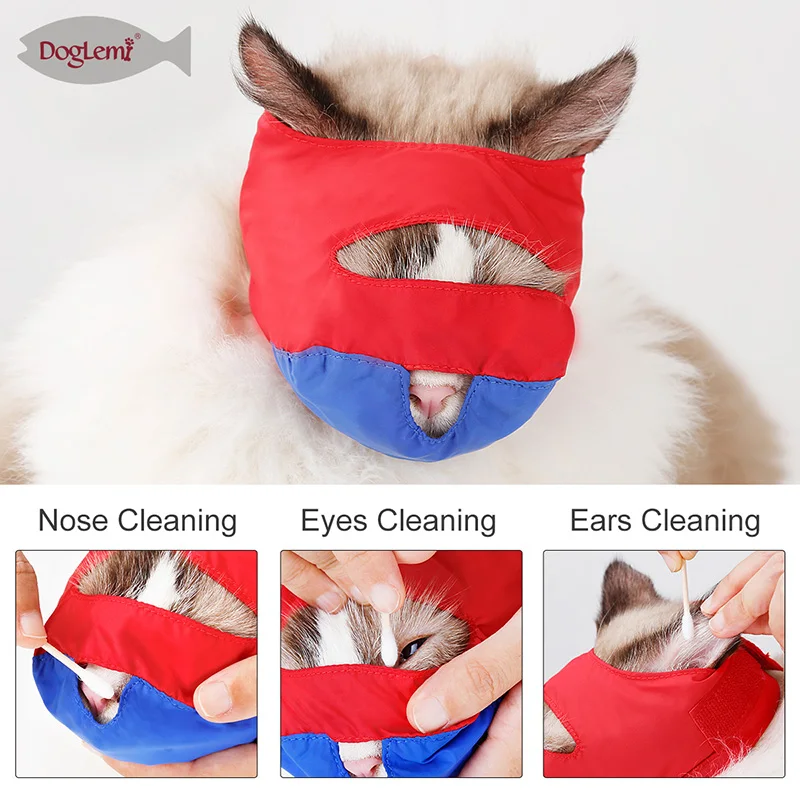 

DogLemi Funtional Cat Grooming Muzzle Calming Mask