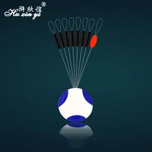 HXY PCS5 размер(SSSS-L) Высокое качество Черный резиновый овальный фиксатор Поплавковый соединитель рыболовные снасти аксессуары