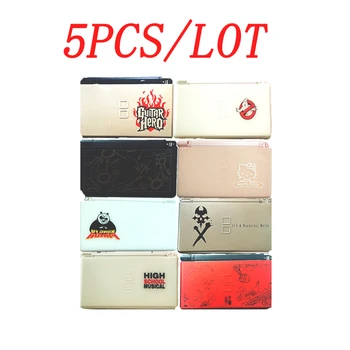 

5PCS/LOT Hot Sale 7 Model Fit DS Lite NintendoNDSL DSL Repair Plastic Case Housing Cartoon Animal Pattern Shell Game Console