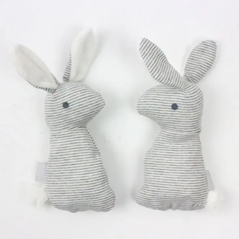 Cartoon Plush Rabbit Animal Rattle Bell Jingle Sound Hand Shaker Baby Grasping Intelligent Development Educational Toy Cartoon Plush Rabbit Animal Rattle Bell Jingle Sound Hand Shaker Baby Grasping Intelligent Development Educational Toy