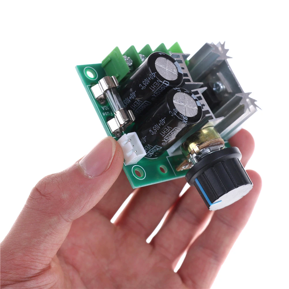 Регулируемый Модуль привода PWM 12V ~ 40V 10A контроллер скорости двигателя