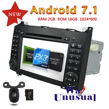 

WANUSUAL 7" Quad Core 16G 2G RAM Android 7.1 Car DVD Player for Benz A-W169 2005 2006 2007 2008 2009 2010 2011 with GPS BT WIFI