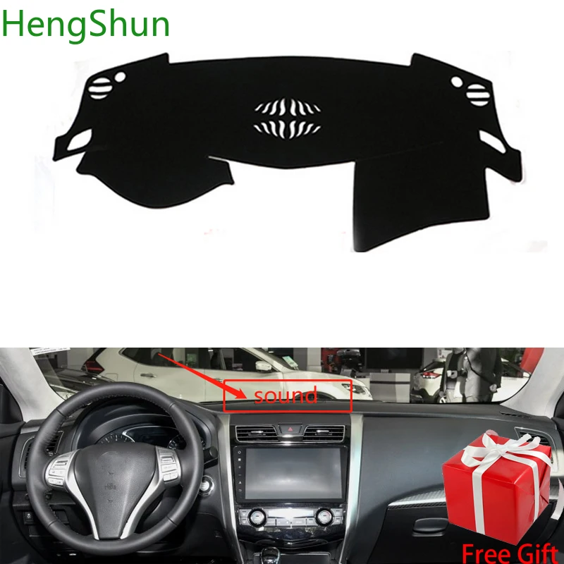 

Для Nissan Teana Altima L33 2013-2018 крышка приборной панели солнцезащитный тент нескользящий ковёр для приборной панели автомобильные наклейки аксессуары для интерьера