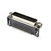 2PCS DB44 MALE FEMALE PCB Mount serial port CONNECTOR RIGHT ANGLE D-Sub CONNECTORS 44pin plug jack Adapter 3 Rows 44 PIN 44p ► Photo 2/4