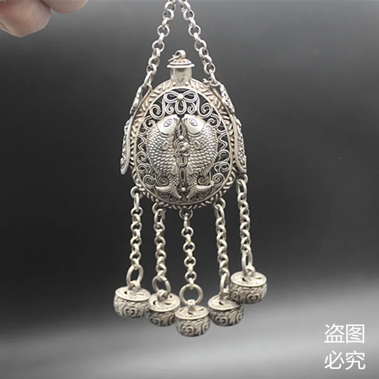 Antique collection pendant double fish Sachet | Дом и сад