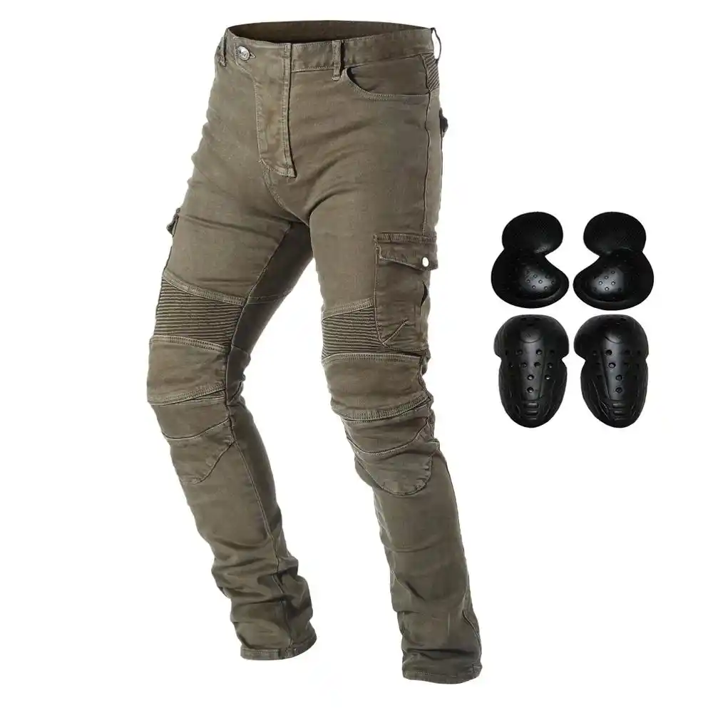 1 X Motorcycle Riding Pants + 2 X Knee Pads + 2 X Hip Pads Armor QTrees Upgrade Protector Motocross Racing Pants Camouflage Denim Jeans for Motorcycle Riding Cycling Hockey Knight ATV Locomotive 1 X Motorcycle Riding Pants + 2 X Knee Pads + 2 X Hip Pads Armor QTrees Upgrade Protector Motocross Racing Pants Camouflage Denim Jeans for Motorcycle Riding Cycling Hockey Knight ATV Locomotive