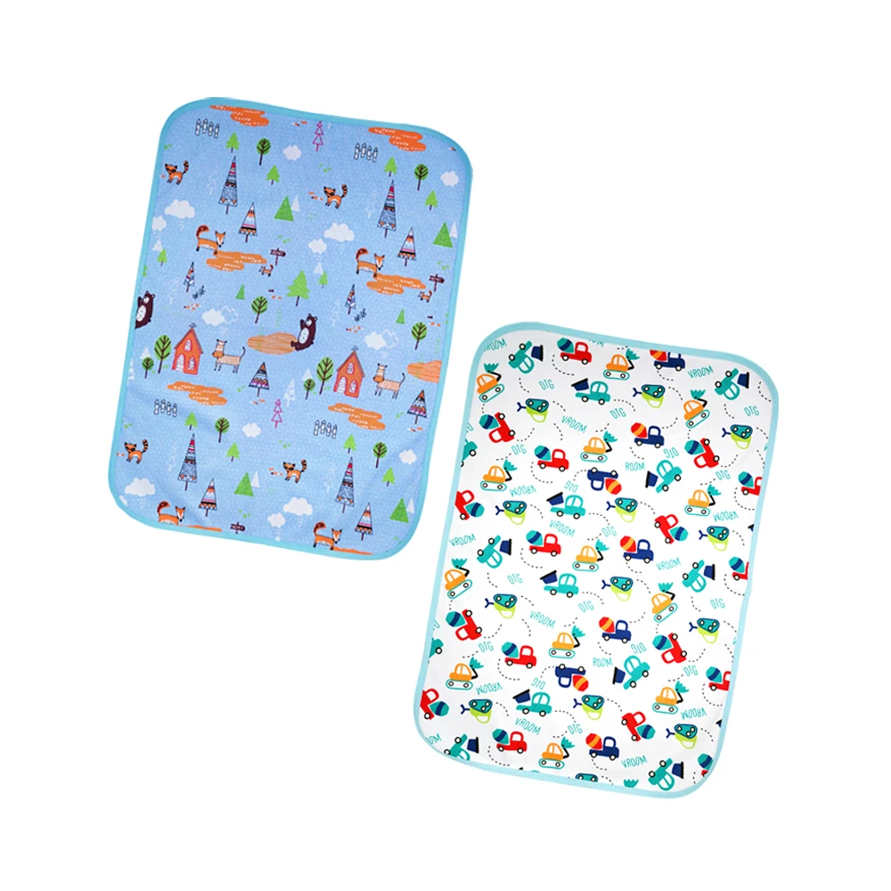 1 Pc Baby Changing Mat Cartoon Cotton Waterproof Sheet Baby Pad Table  Diapers Ur