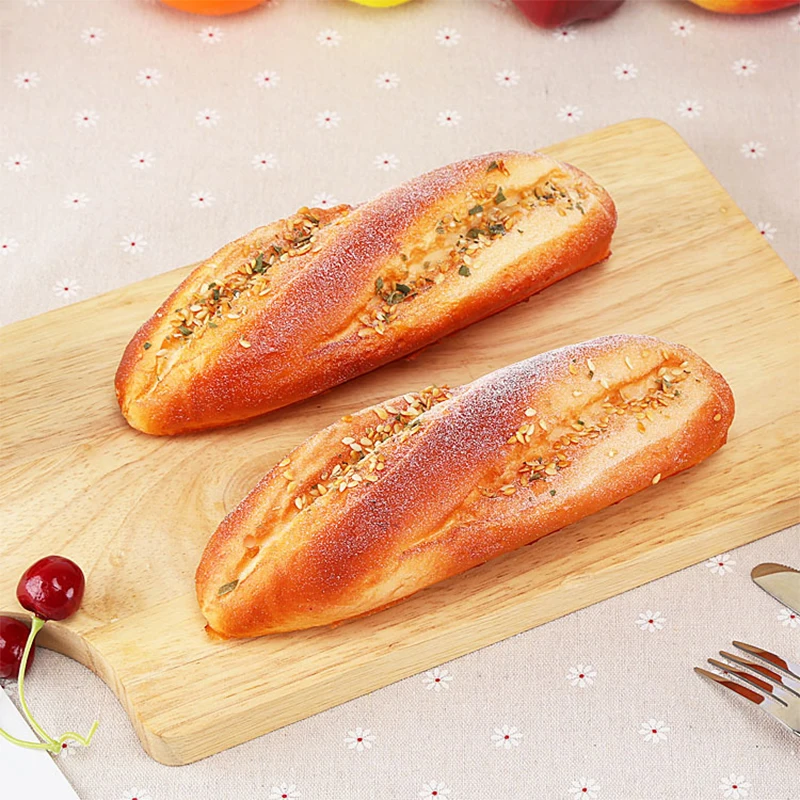 

Fine Pu Simulation Bread Cheese Strip Bread Model Decoration Photography Props Home Decoration Window Display