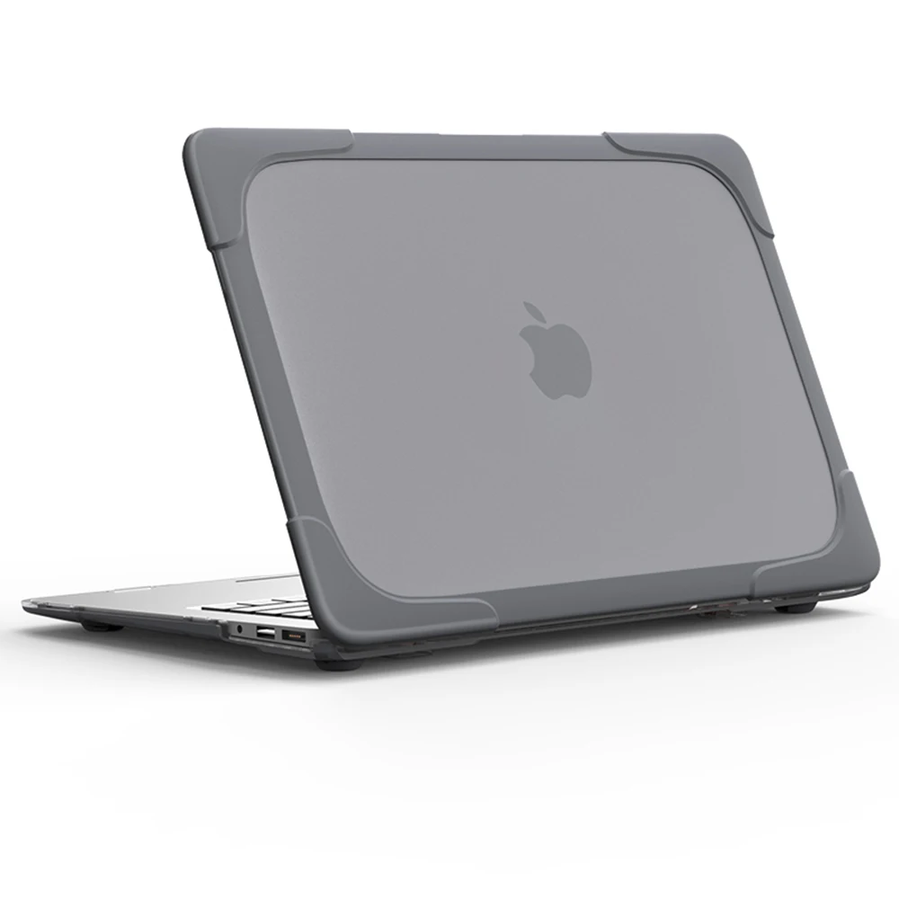  New Shockproof Outer cover Case Foldable Stand For Macbook Air Pro Retina 11 12 13 15 inch with Tou