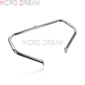 

Motorcycle Highway Pegs Engine Guard 1-1/4"Tube Chrome Crash Bar For Harley Touring Electric Street Glide FLHX FLHT 1997-2008