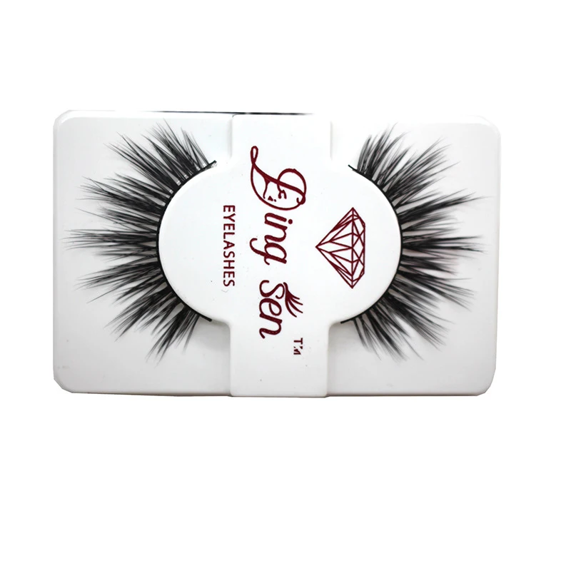 

1Pair Natural False Eye lashes 3D Mink Lashes Long Eyelashes Extension Fake Mink Eyelashes Cosmetic makeup Tool cilios maquiagem