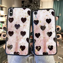 Luxury Bling Glitter Cute Love Heart Phone Case For iPhone X XS MAX XR Case Soft Silicone Back Cover for iPhone 8 7 6 6S Plus Luxury Bling Glitter Cute Love Heart Phone Case For iPhone X XS MAX XR Case Soft Silicone Back Cover for iPhone 8 7 6 6S Plus
