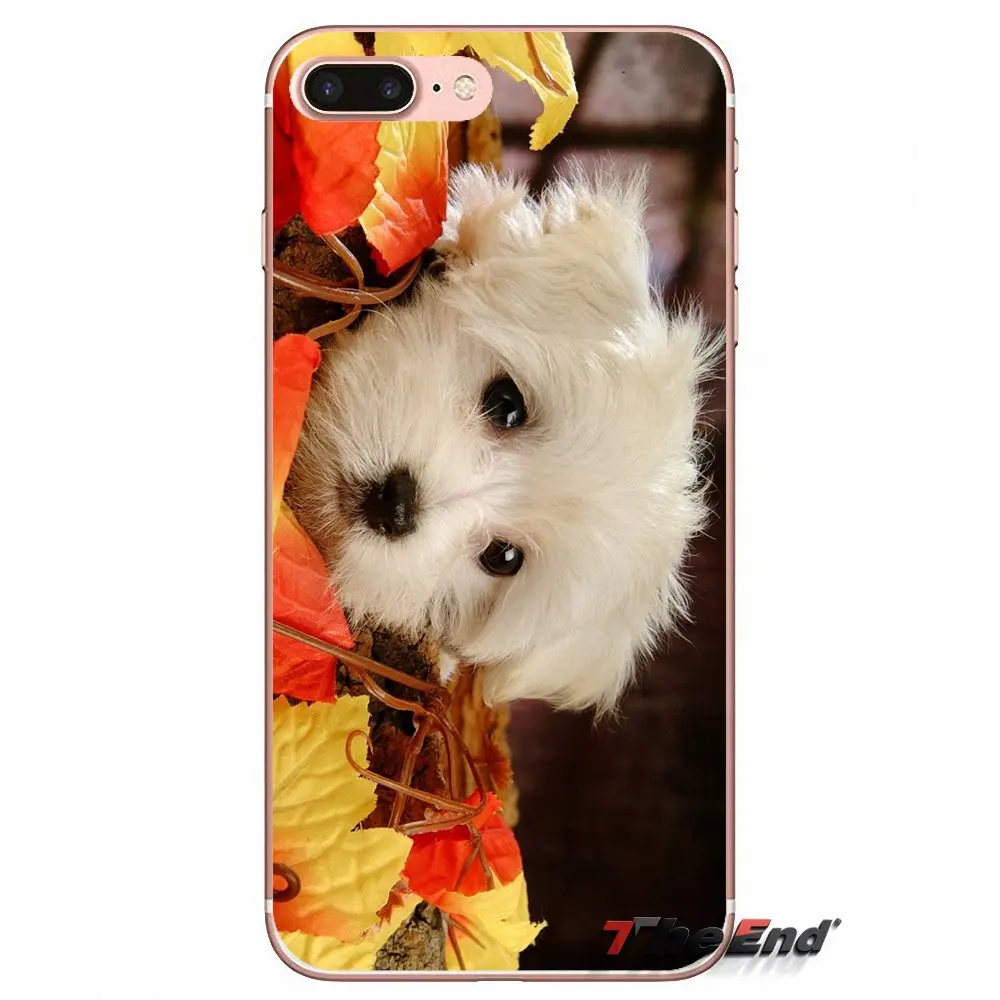 Силиконовый чехол для Huawei Honor 4C 5X 5C 6X Mate 7 8 9 Y3 Y5 Y6 II 2 Pro G7 G8 P7 P8 P9 Lite 2017 I Love My Maltese dog