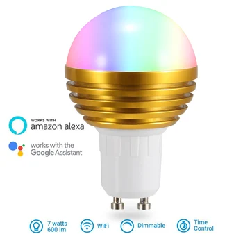 

1 Pcs Wifi Smart Bulb Light Lamp RGB Mobile Phone APP Remote Control Durable for Home JDH99