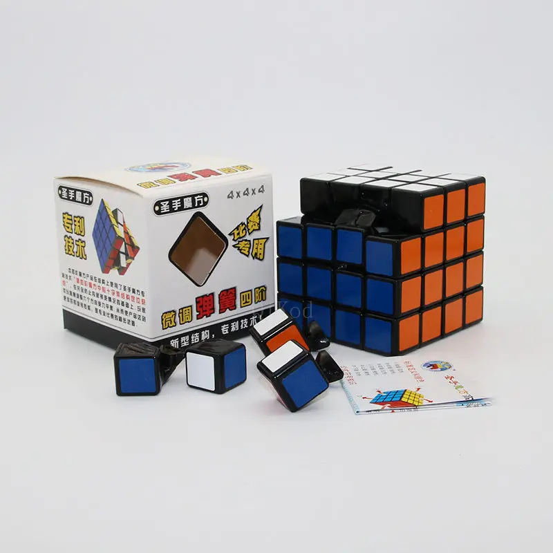 Нео куб Magic Cube Профессиональный Скорость Shengshou 4x4x4 матовые наклейки/ПВХ игрушка-головоломка для детей дети образования игрушка в подарок