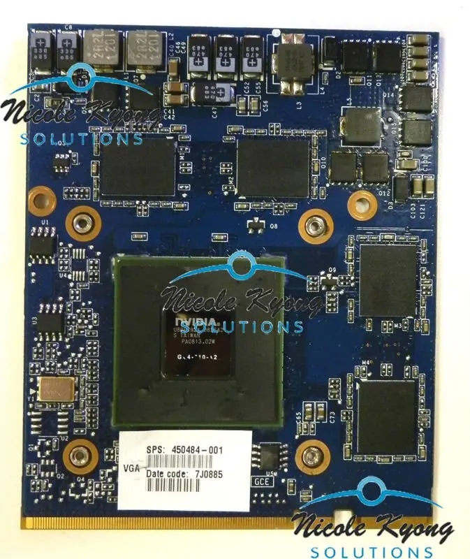 LS-333AP NVS 320M G84 710 A2 450484-001 IAL80 MXM HE Drawing VGA Video Card for HP Mobile Workstation 8710P 8710W laptop