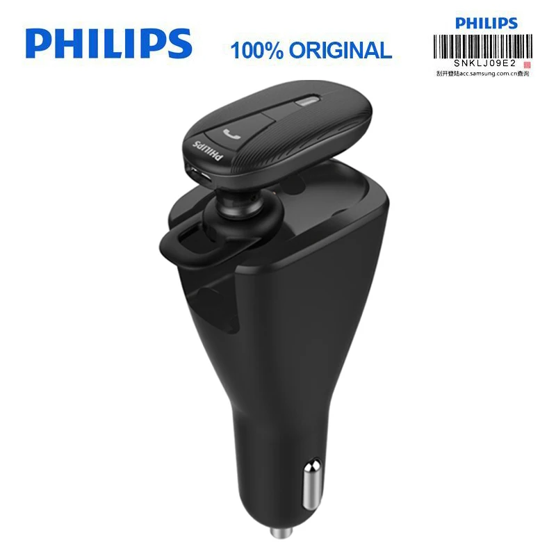 Philips Беспроводной гарнитура SHB1801P с Bluetooth 4 1 литий полимерный объем Управление для