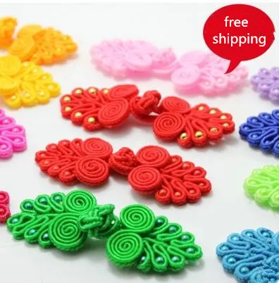 

10PCS high-grade Chinese seven beads cheongsam handmade plate buttons buttoned national wind invitations costume accessories