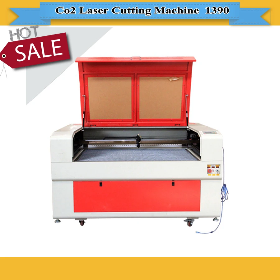 

Cheap price CNC CO2 laser engraver cutting machine wooden engraving machine 1390 with 150W reci laser tube CW5000 water chiller