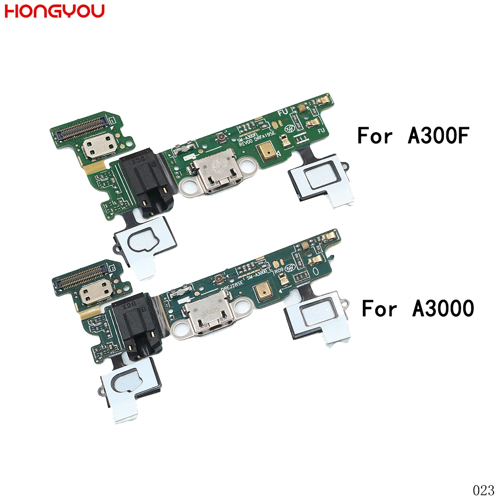 

USB Charging Port Connector Charge Dock Plug Socket Flex Cable + Earphone Audio Jack For Samsung Galaxy A3 A300F SM-A300F A3000