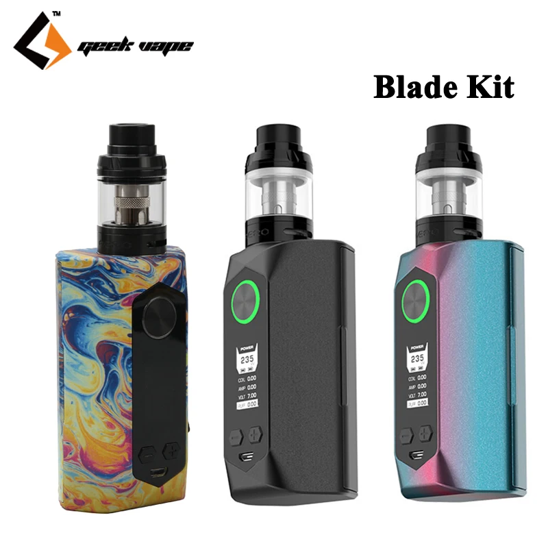 Original Geekvape Blade TC Kit with 235W Blade Mod and
