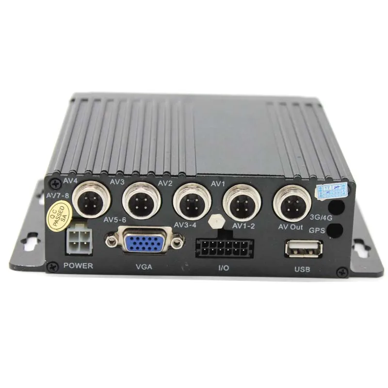 Sinairyu MINI Realtime Car Mobile DVR 4CH Video/Audio Input H.264 SD card AVI with IR Remote Controller Encrption