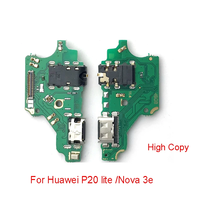 Micro usb док-станция для коннектор; pcb; плата для huawei P20 Lite зарядка через usb Порты и разъёмы кабельная плата со шлейфом для Запчасти для авто