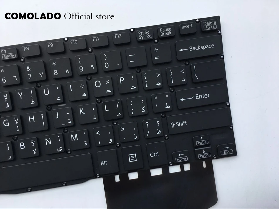 AR Arabic Keyboard For Sony for VAIO Fit 13 13A 13N SVF13 SVF13A SVF13N Black Laptop keyboard AR Layout (2)