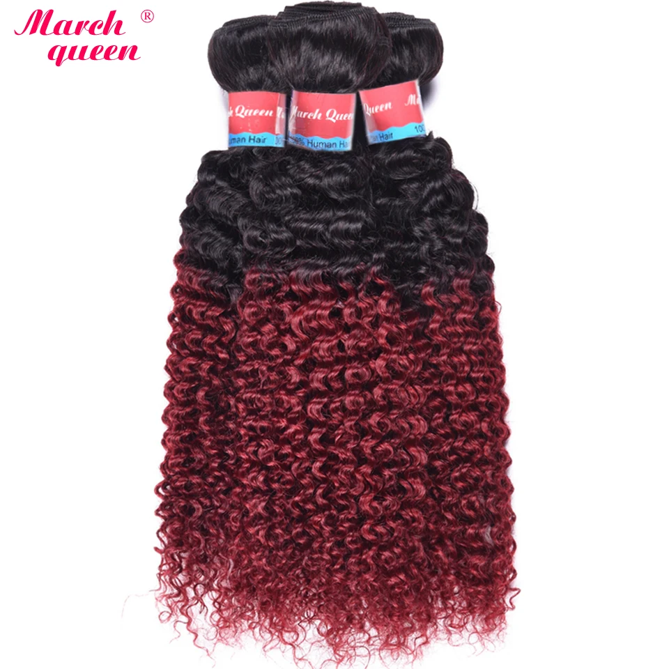 ombre 1b red curly hair 4