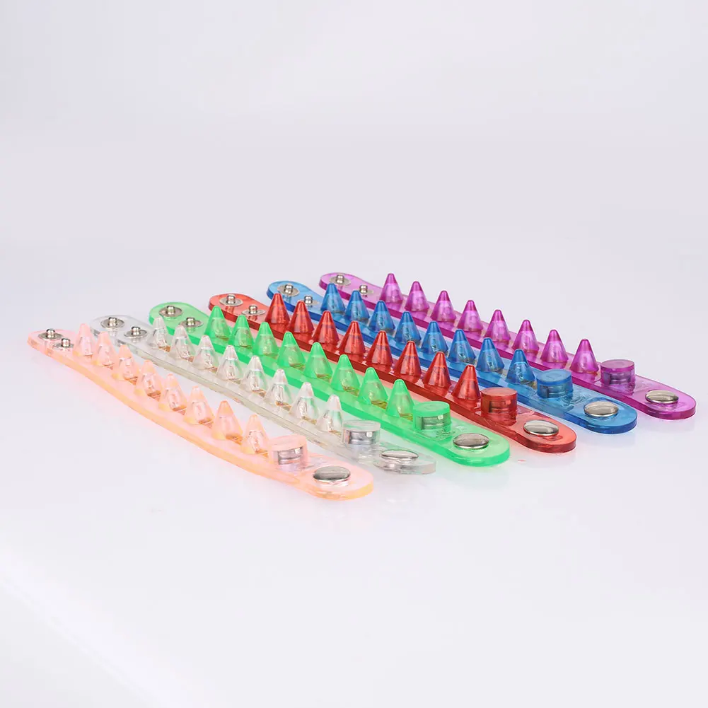 Светящиеся браслеты флэш-браслет игрушки пластик многоцветный светодиодное Рождественское украшение практичный светящийся браслет игра