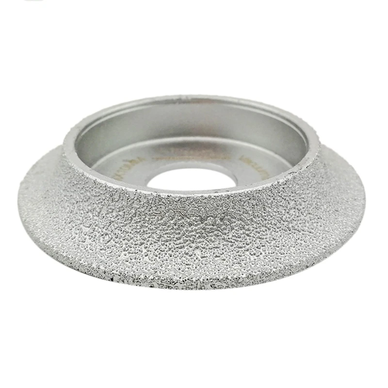 Паяные алмазные шлифовальные круги с 3 дюймов/75 мм диаметр диск ролик для ручного массажа угол шлифовальный станок точильный камень пайки край колеса C