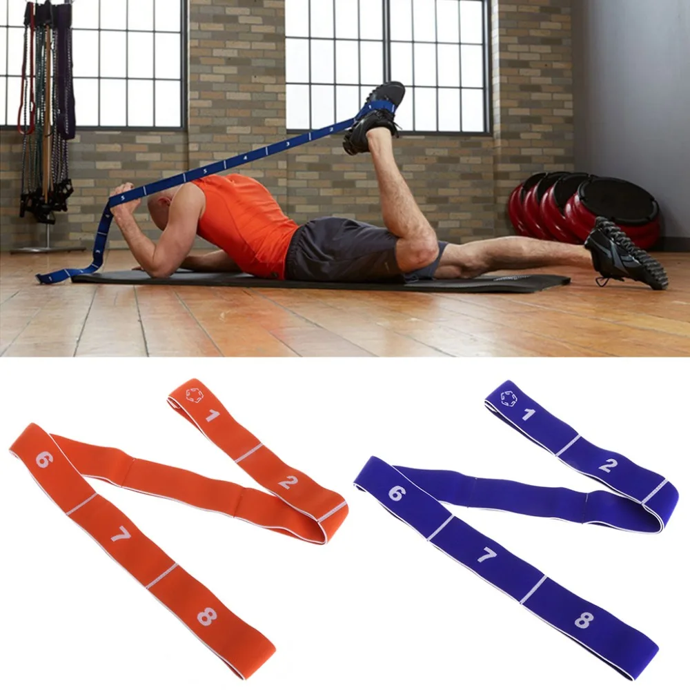 Fitness Resistance Band Strap Yoga Wide Nylon Body Building Training