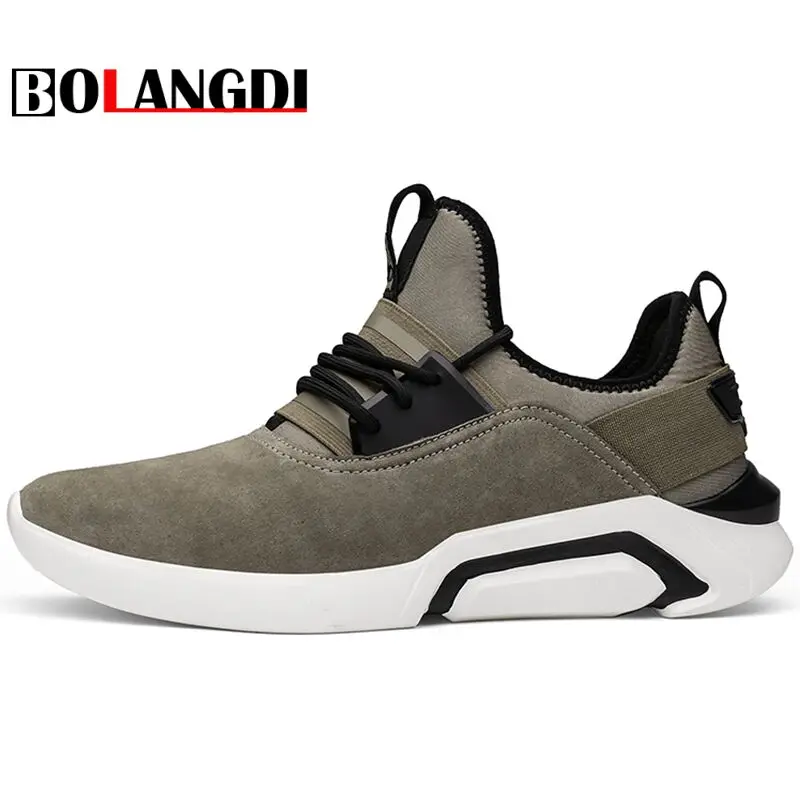 

Bolangdi New Men Light Running Shoes Men Breathable Male Sneakers Outdoor Sport Shoes Cushioning Male Shockproof Sole Sneakers