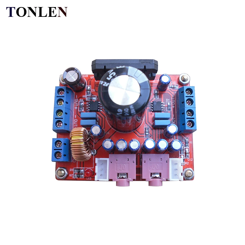 

TDA7850 Car Power Amplifier Board 4.0 50W*2 Audio Amplifier Board DIY Stereo Cae Theater DC12 Amp Amplifier Module