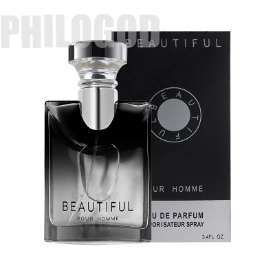 

Perfume men's 100ml long-lasting fresh eau DE toilette original water energy spray by PHILOGOD