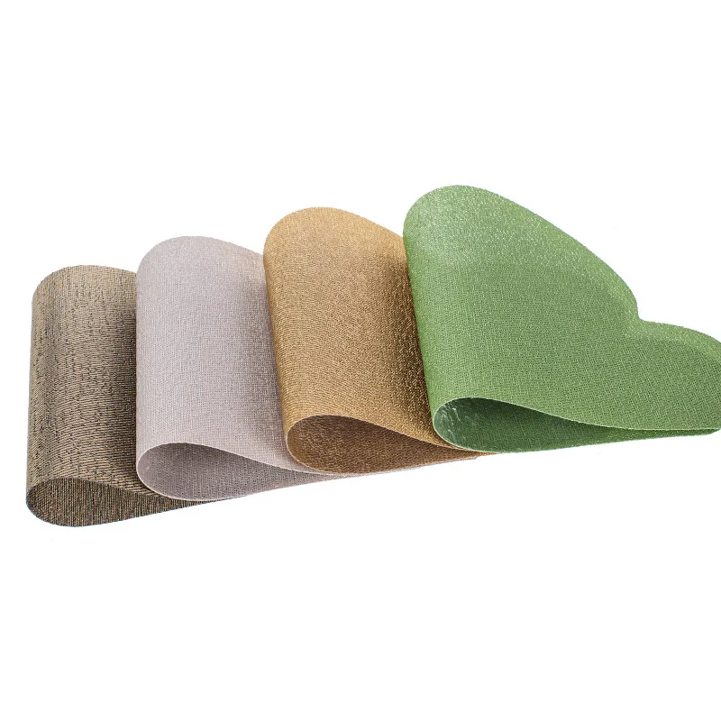 

Fashion Cup Bowl Pad Potholder Table Cloth Mat, Washable Slip-resistant Pad PVC Placemats Cloud for Kitchen Table Restaurant