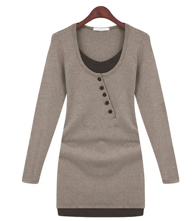 Nice Nice Style Spring Autumn For women/ladies Fashion Long T shirts O