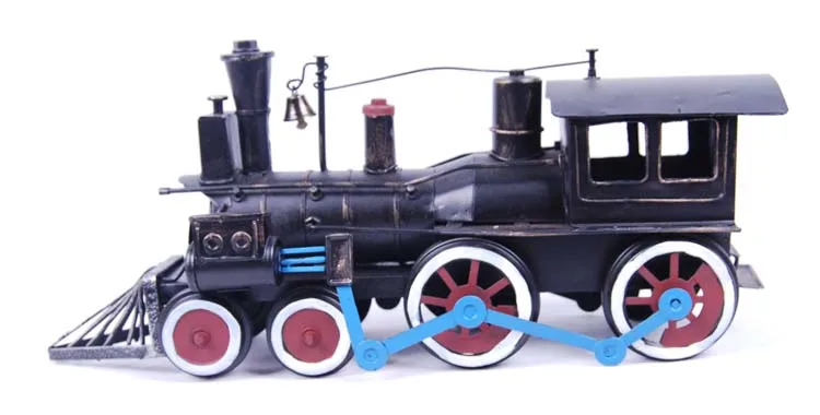 locomotiva motor a vapor modelo decoração artesanato
