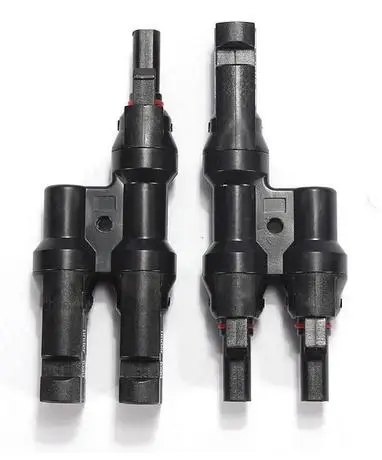 

MC4 T Branch Solar Connector for PV Power System 25 Years Warranty