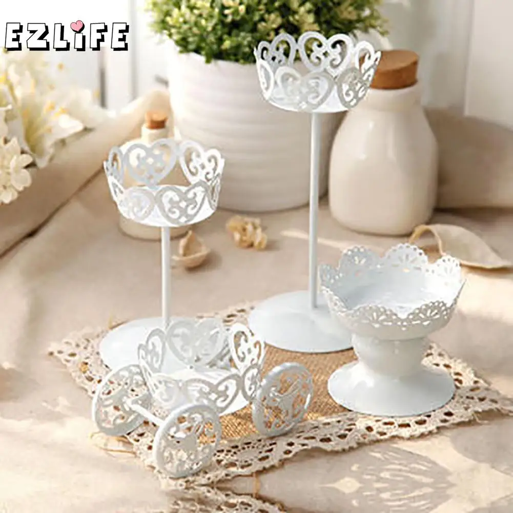 

EZLIFE Muffin Ice Cream Pastry Baking Wheel Cupcake Stand Cake Display Wedding Birthday Party Decorating European Styles CHW2785