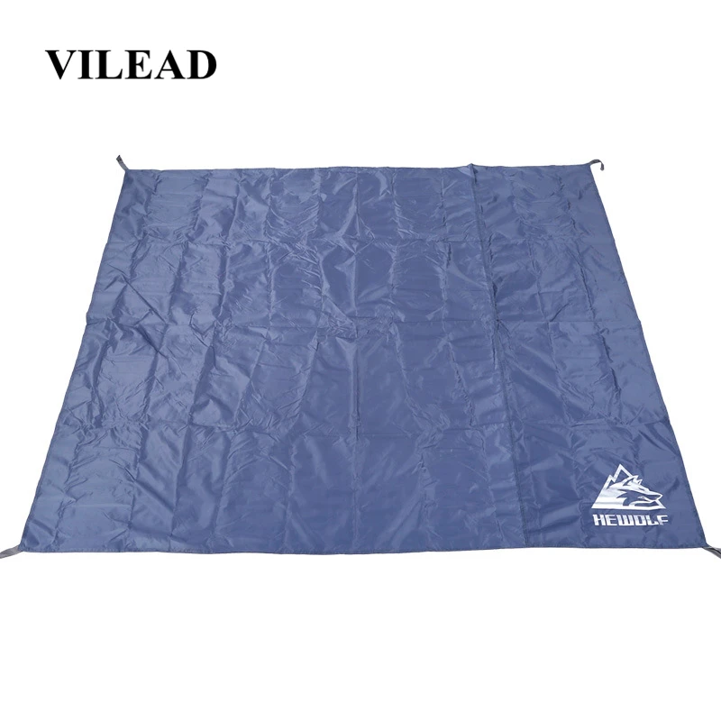 VILEAD المحمولة التخييم حصيرة 200*145 cm أكسفورد للماء خفيفة ل نزهة مخيم الشاطئ المشي Bushcraft السفر وسادة النوم