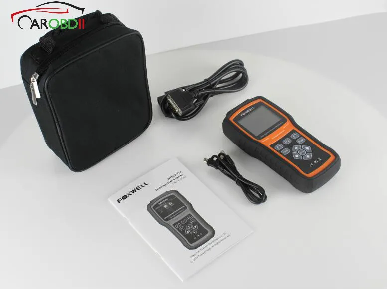 

Foxwell NT520 Pro Multi-System Scanner with Free for Mercedes Benz Software and Extra Foxwell for Benz 38Pin and Extension Cable