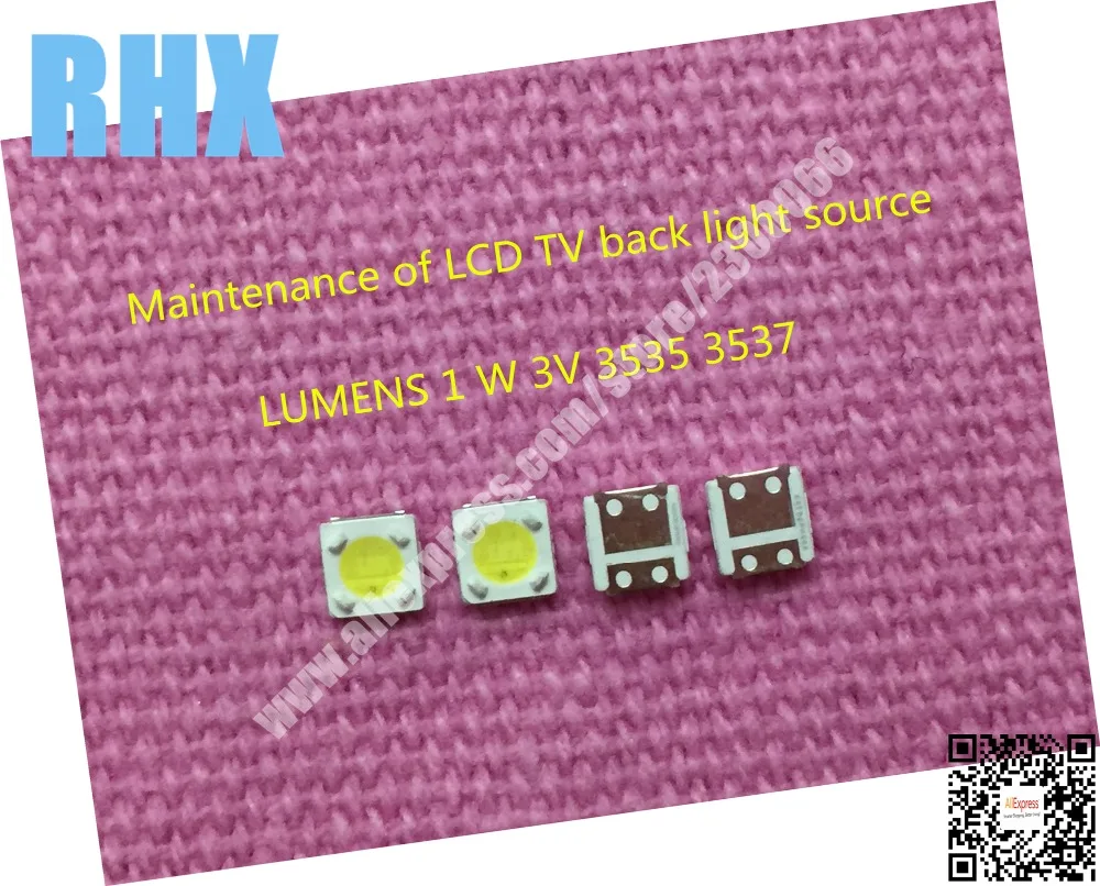 250 шт./лот для ремонта люмен 3535-2 3V 350ma бусинковые лампы Светодиодный ТВ Подсветка