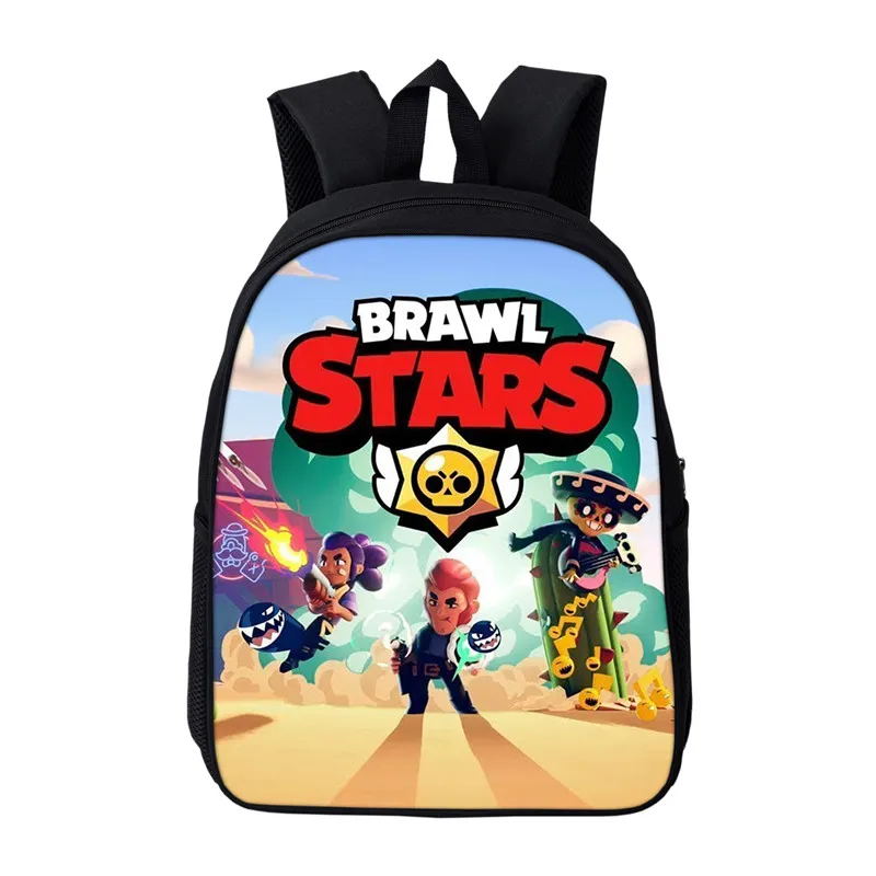 

2019 New Fashion Brawl Stars Backpack Children Student Book Backpack Daily Backpack Cartoon Mochila School Gifts Dropshipping