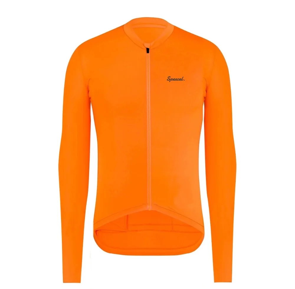 

SPEXCEL 2019 New Pro aero lightweight Long sleeve cycling jersey Seamless process road mtb cycling wear