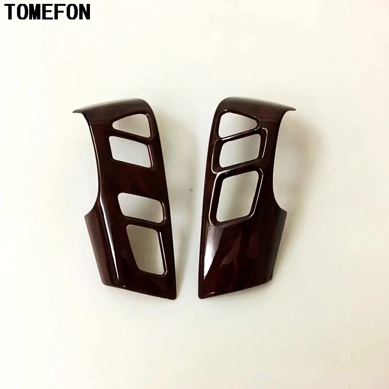 TOMEFON деревянный узор для Nissan Armada Patrol Royale Nismo Infiniti QX56 QX80 Y62 2010 2018 ABS наклейка на