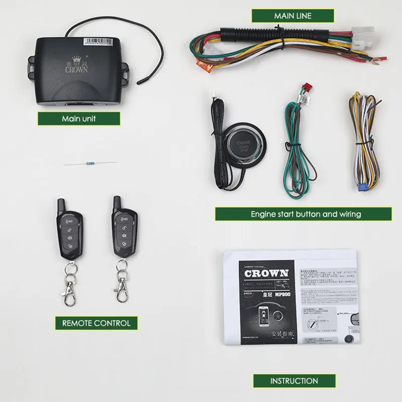 Remote Starters 2way Smartphone Car Engine System Starline Central Locking ndroid Keyless Entry Car