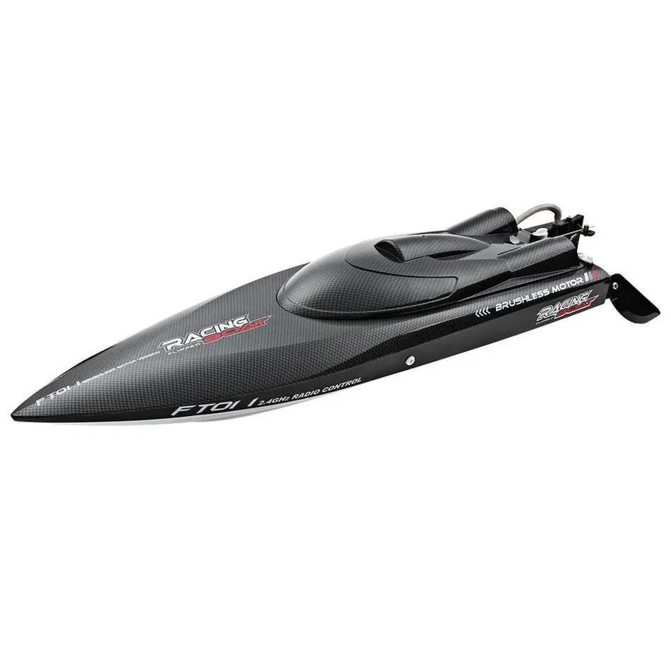 Новый FeiLun FT011 2 4 г гоночная лодка RC высокоскоростной бесщеточный двигатель