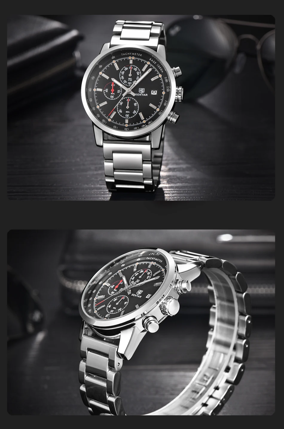 BENYAR Fashion Chronograph Men's Watch