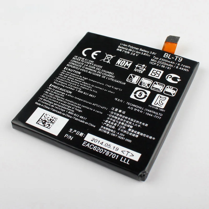 

Fesoul High Capacity BL-T9 Phone Li-ion Replacemen Battery For LG Nexus 5 E980 Nexus G D820 D821 BLT9
